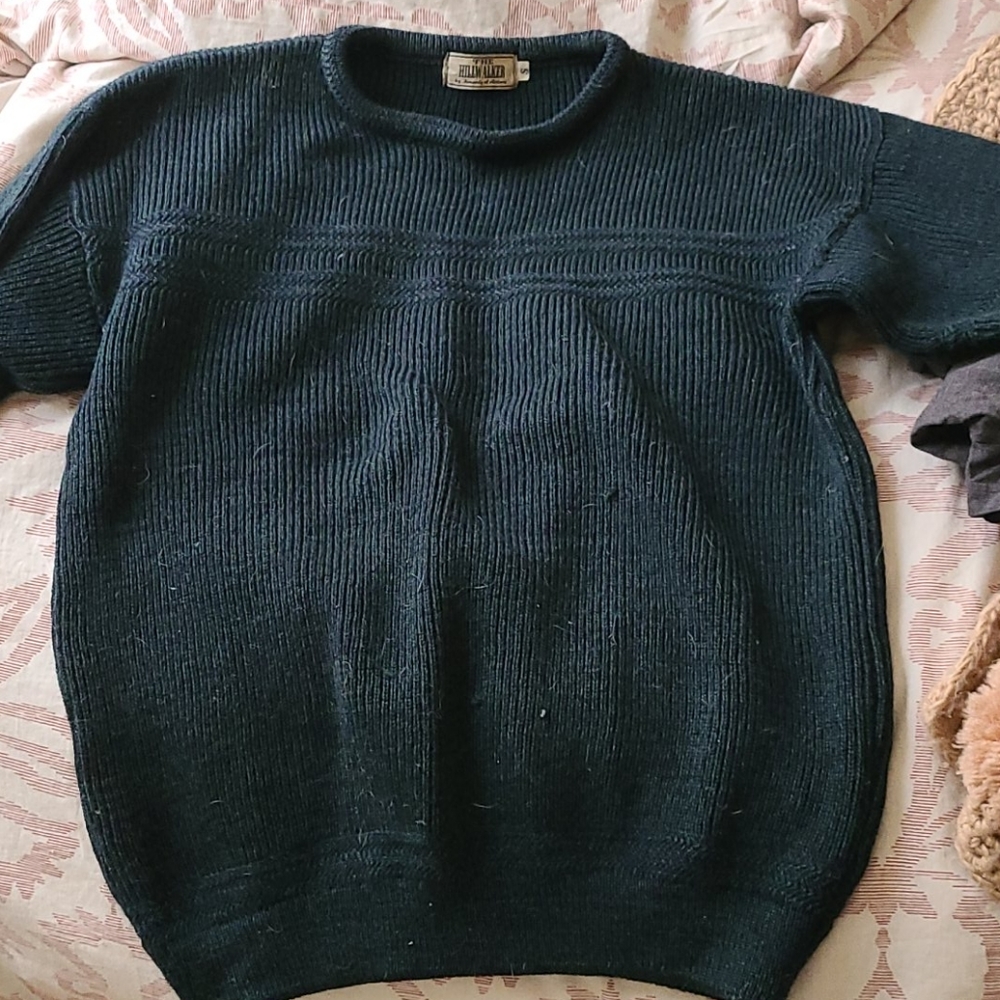 Irish wool sweater